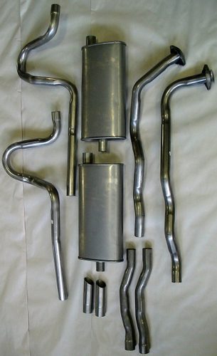 D&R Classic Automotive Camaro Dual Exhaust System – 67-68 Transverse Muffler Big Block