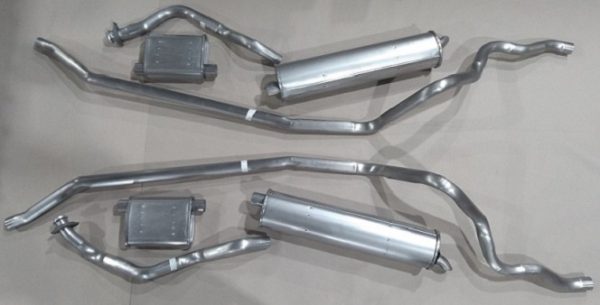 1962-64 Ford Full Size Convertible V8 Dual Exhaust w/4 Mufflers ...