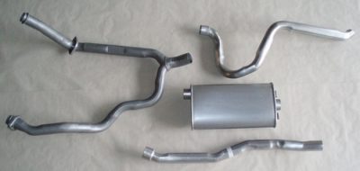 1968-73 Ford Mustang V8 Single Exhaust W/1 Muffler – Waldron's Exhaust