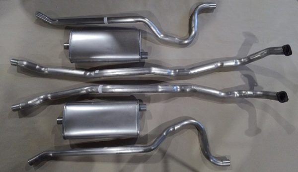 1960-64 Plymouth Full Size V8 Dual Exhaust w/2 Mufflers – Waldron's Exhaust