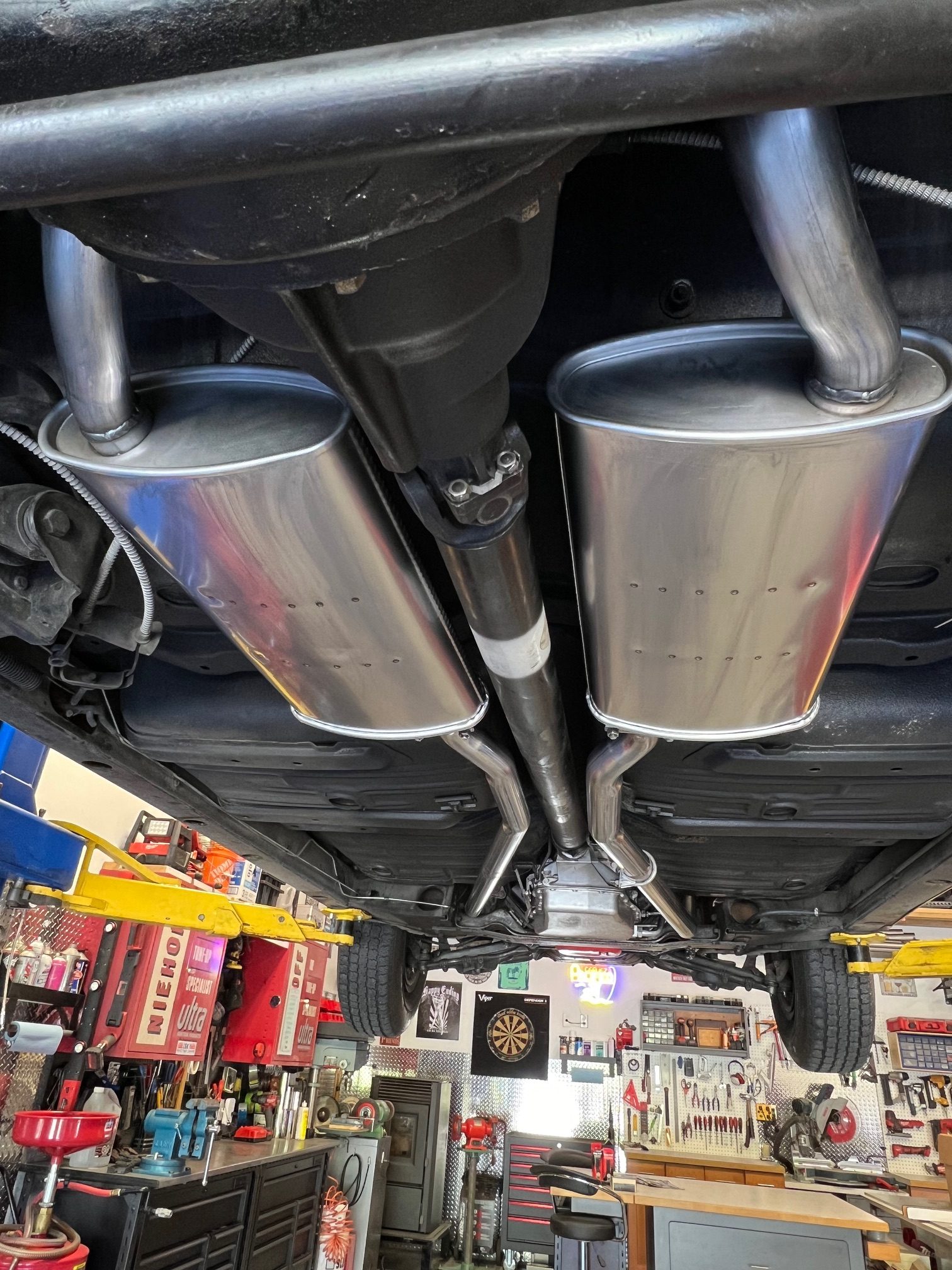 1961-74 Oldsmobile Full Size Dual Exhaust w/4 Mufflers - Image 5