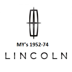 1952-74 Lincoln